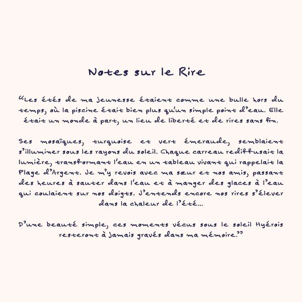 2 - Notes sur le Rire
