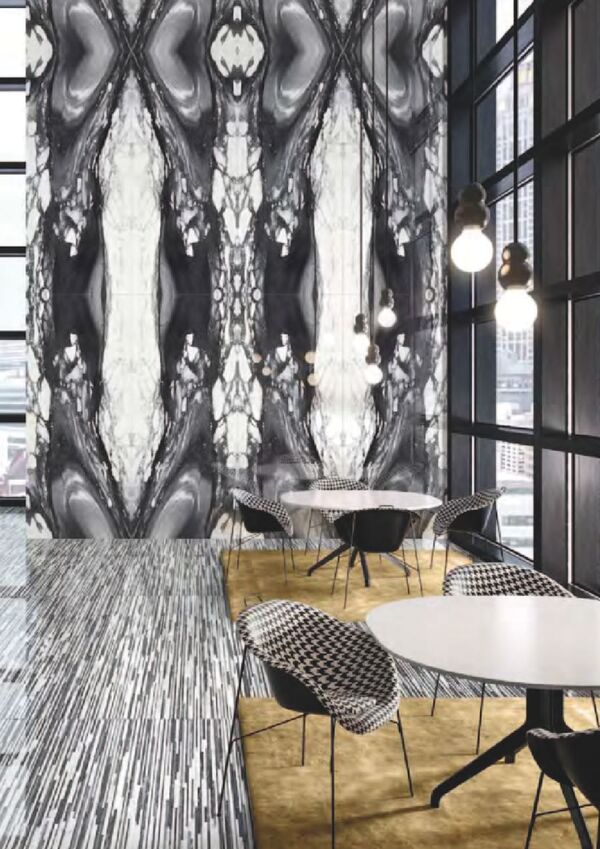 Carrelage effet marbre