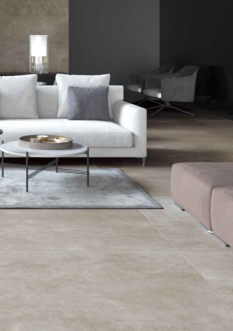 Carrelage intérieur grand format