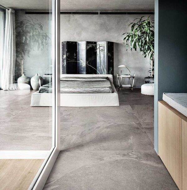 Carrelage intérieur effet pierre