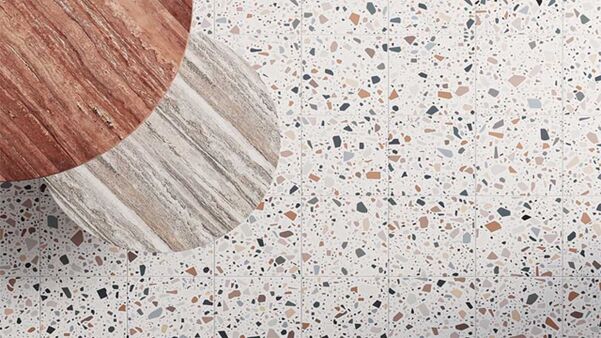 Carrelage intérieur terrazzo