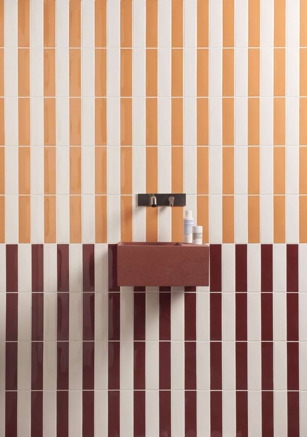 Carrelage de salle de bain faïence